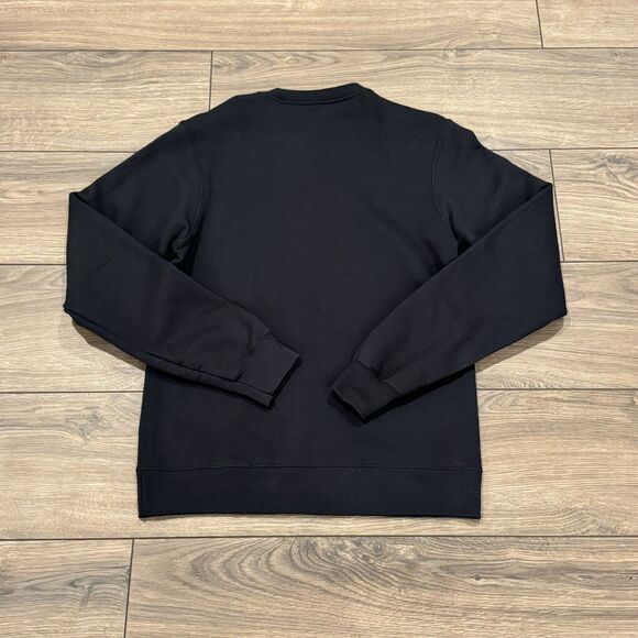 Stars Wars The Mandalorian Crewneck Sweatshirt Mens Size Small Black Baby Yoda - Picture 5 of 5